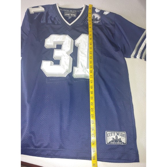 Vintage Steve & Barry's City Wide Atlanta GA #31 Football Jersey Size MEDIUM Y2K - Picture 9 of 9